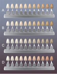 Dental Color Chart
